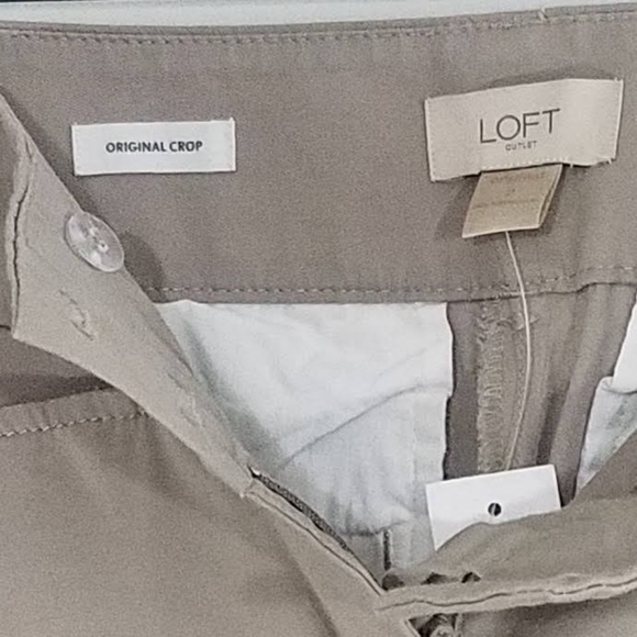 NWT Loft Original Crop Straight Through Hip/Thigh - Picture 4 of 8
